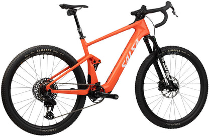 NEW Salsa Wanderosa C Force XO AXS Transmission Ebike - 29", Carbon, Coral - Around the Cycle
