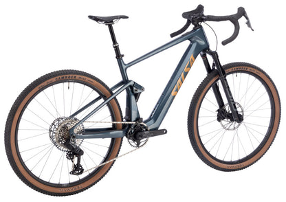 NEW Salsa Wanderosa C Rival GX AXS Transmission Ebike - 29", Carbon, Charcoal - Around the Cycle