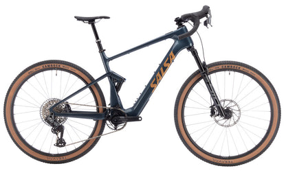 NEW Salsa Wanderosa C Rival GX AXS Transmission Ebike - 29", Carbon, Charcoal - Around the Cycle