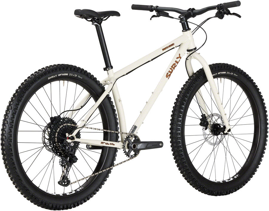 NEW Surly Karate Monkey Steel Rigid Mountain Bike - Snow Mold White - Around the Cycle