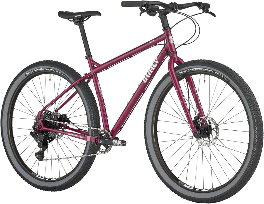 NEW Surly Ogre Adventure Gravel Bike - 29", Steel, Fermented Plum