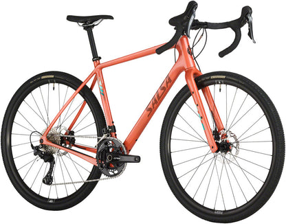 NEW Salsa Warbird C GRX 820 2x12 All-Road Gravel Bike - Carbon, Burnt Orange - Around the Cycle