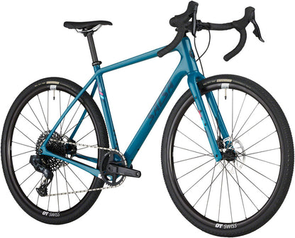 NEW Salsa Warbird C GX Eagle AXS All-Road Gravel Bike - Carbon, Blue - Around the Cycle