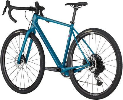 NEW Salsa Warbird C GX Eagle AXS All-Road Gravel Bike - Carbon, Blue - Around the Cycle