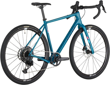 NEW Salsa Warbird C GX Eagle AXS All-Road Gravel Bike - Carbon, Blue - Around the Cycle