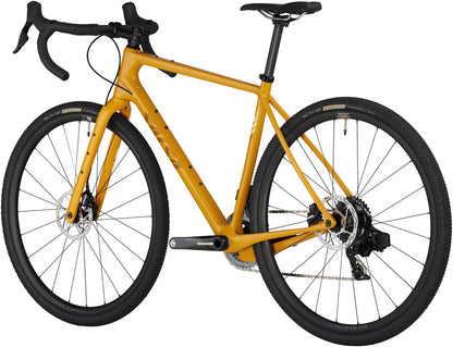 NEW Salsa Warbird C Force AXS Wide All-Road Gravel Bike - Carbon, Mustard - Around the Cycle