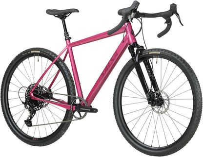 NEW Salsa Stormchaser Apex Eagle Front Suspension Aluminum Gravel All-Road Bike - Berry - Around the Cycle