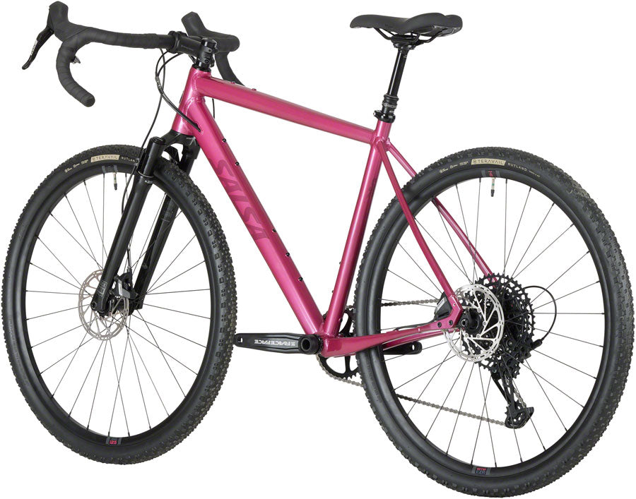 NEW Salsa Stormchaser Apex Eagle Front Suspension Aluminum Gravel All-Road Bike - Berry - Around the Cycle