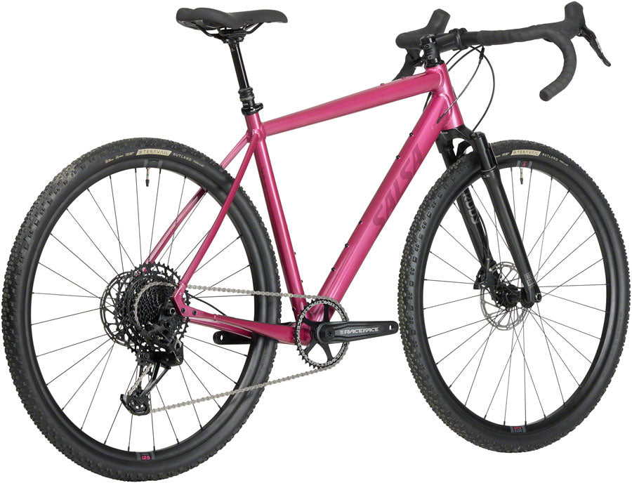 NEW Salsa Stormchaser Apex Eagle Front Suspension Aluminum Gravel All-Road Bike - Berry - Around the Cycle