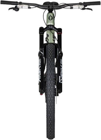 NEW Salsa Blackthorn 145 C X0 AXS Transmission Full Suspension All-Mountain Bike - 29", Carbon, Coffee Black / Sage - Around the Cycle