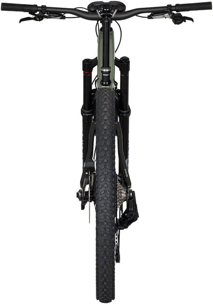 NEW Salsa Blackthorn 145 C X0 AXS Transmission Full Suspension All-Mountain Bike - 29", Carbon, Coffee Black / Sage - Around the Cycle