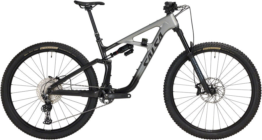 NEW Salsa Blackthorn 125 C Deore 12 Full Suspension Trail Mountain Bike - 29", Carbon, Coffee Black / Smoke - Around the Cycle