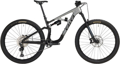 NEW Salsa Blackthorn 125 C Deore 12 Full Suspension Trail Mountain Bike - 29", Carbon, Coffee Black / Smoke - Around the Cycle