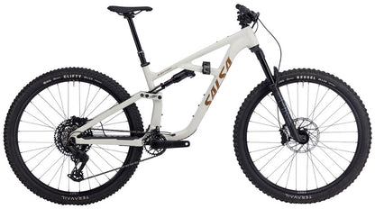 NEW Salsa Blackthorn 125 Eagle 70 Transmission Full Suspension Trail Mountain Bike - 29", Aluminum, Vapor Gray
