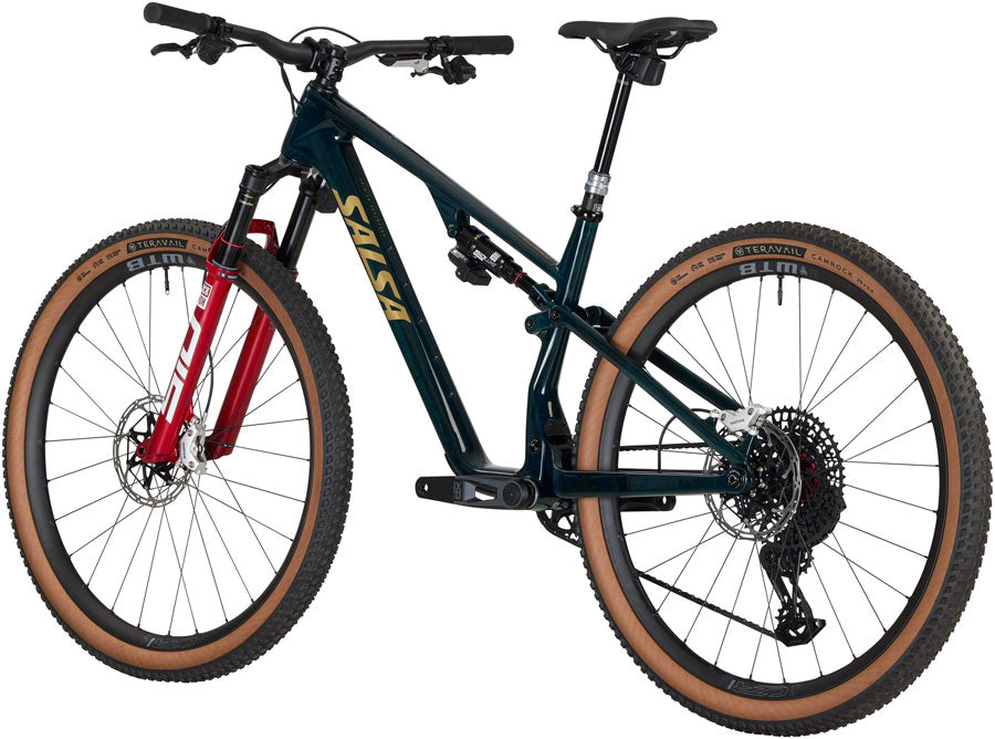 NEW Salsa Spearfish C Deluxe XO AXS Transmission Full Suspension XC Mountain Bike - 29", Carbon, Midnight Carbon - Around the Cycle