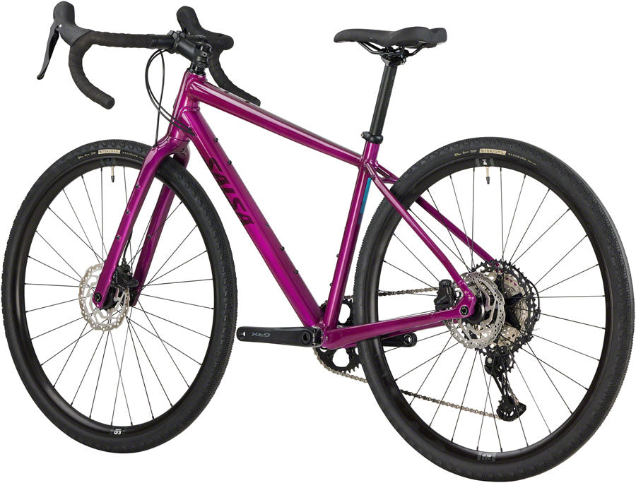 NEW Salsa Journeyer Drop Bar GRX 610 1x12 Gravel All-Road Bike - 700c, Aluminum, Dark Magenta - Around the Cycle