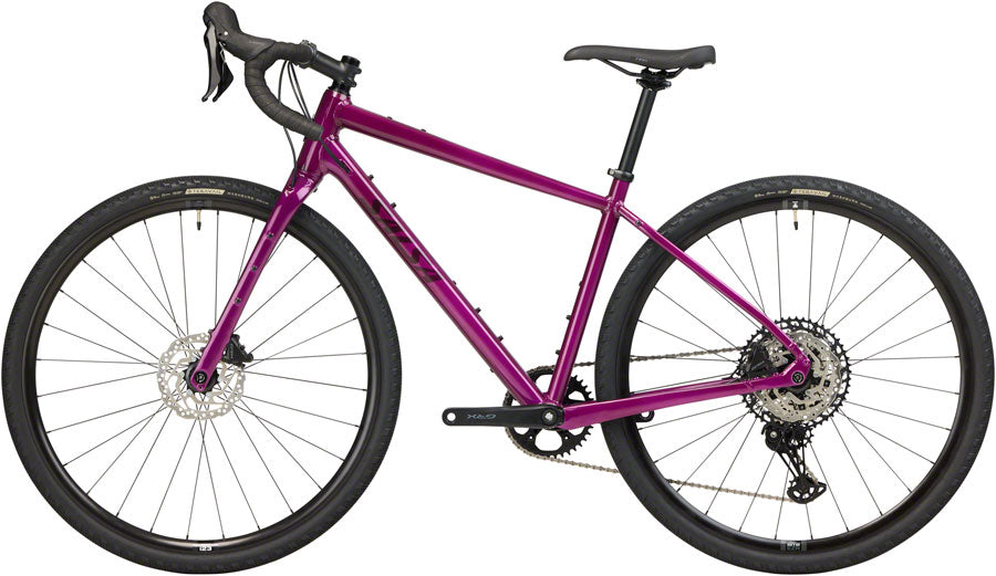 NEW Salsa Journeyer Drop Bar GRX 610 1x12 Gravel All-Road Bike - 700c, Aluminum, Dark Magenta - Around the Cycle