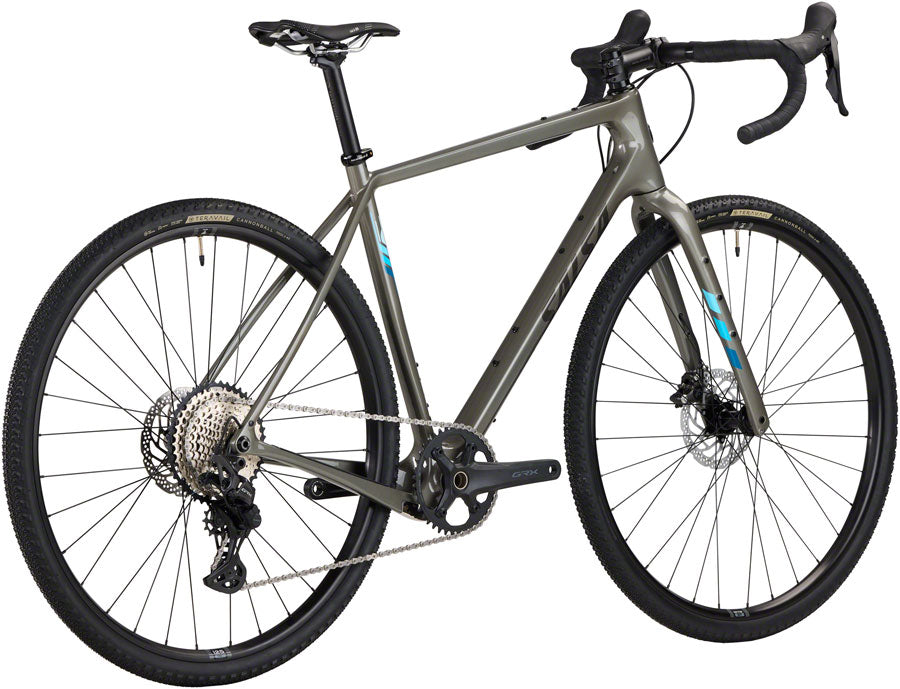 NEW Salsa Warbird C GRX 610 1x12 All-Road Gravel Bike - 700c, Carbon, Dark Grey - Around the Cycle