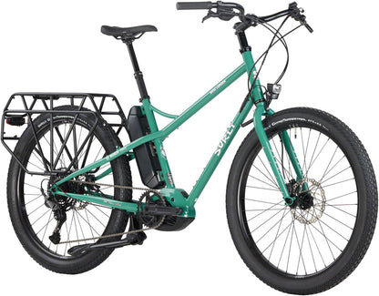 NEW Surly Skid Loader Cargo Ebike - 27.5'', Steel, Illegal Smile Green - Around the Cycle