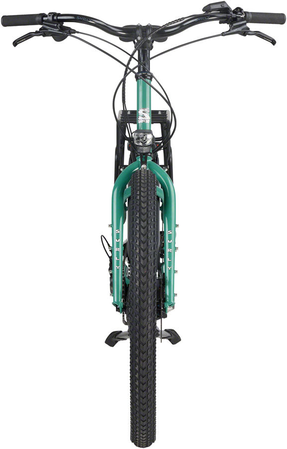 NEW Surly Skid Loader Cargo Ebike - 27.5'', Steel, Illegal Smile Green - Around the Cycle