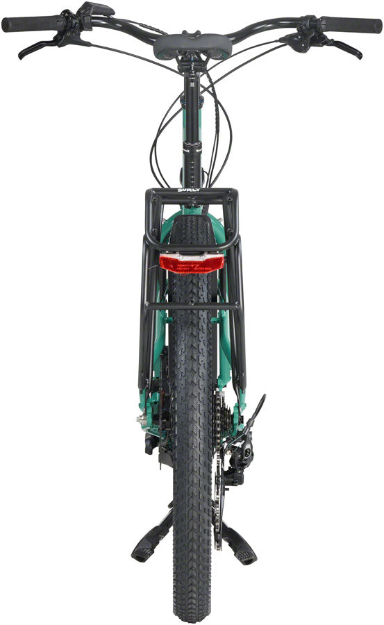 NEW Surly Skid Loader Cargo Ebike - 27.5'', Steel, Illegal Smile Green - Around the Cycle