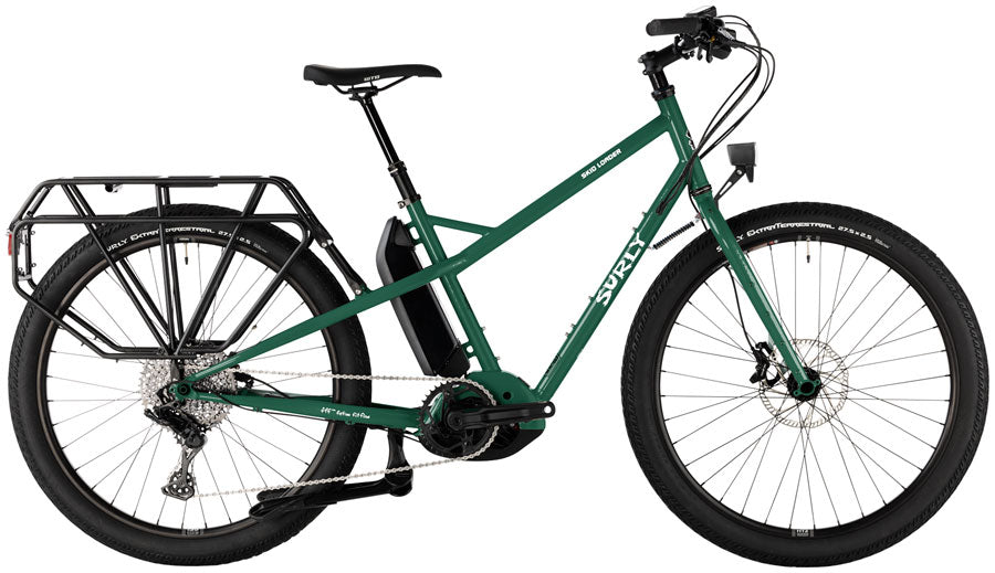 NEW* Surly Skid Loader Cargo Ebike - 27.5'', Steel, Illegal Smile Green Medium, GRADE A - LIKE NEW