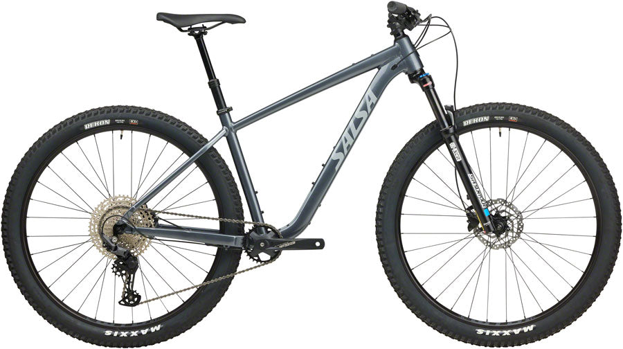 NEW Salsa Rangefinder Deore 11 Hardtail Mountain Bike - 29", Aluminum, Slate - Around the Cycle
