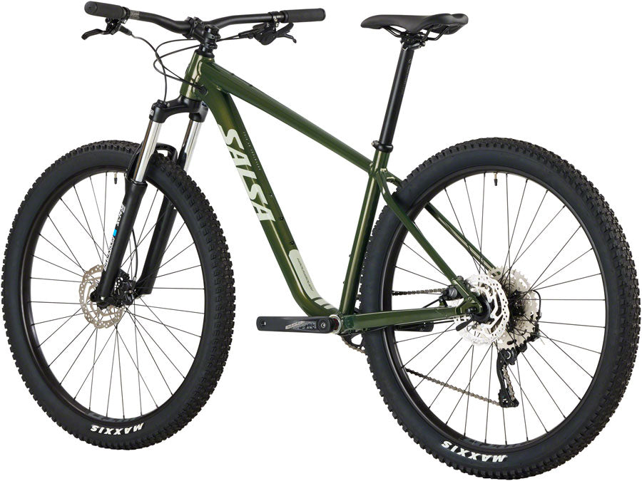 NEW Salsa Rangefinder Deore 10 Hardtail Mountain Bike - 29",  Aluminum, Dark Moss Green - Around the Cycle
