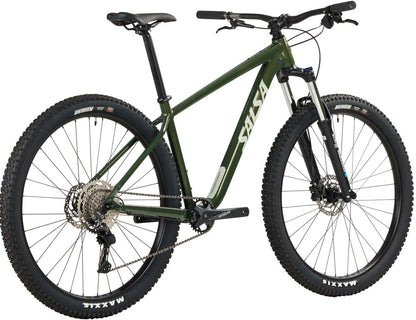NEW Salsa Rangefinder Deore 10 Hardtail Mountain Bike - 29",  Aluminum, Dark Moss Green - Around the Cycle