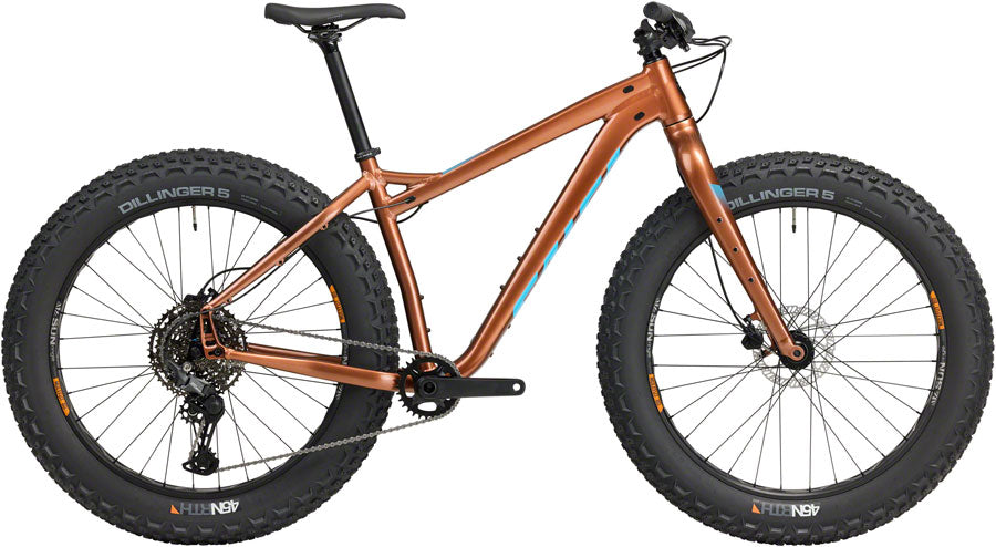 NEW Salsa Heyday! Cues Fat Bike - 26", Aluminum, Bronze - Around the Cycle