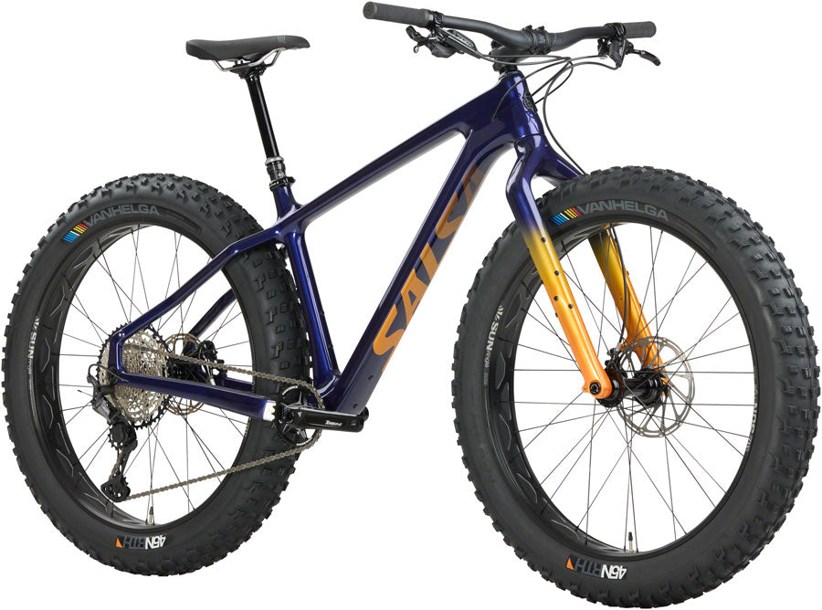 NEW Salsa Beargrease C XT Fat Bike - 27.5", Carbon, Indigo - Around the Cycle