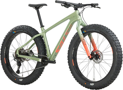 NEW Salsa Beargrease C Cues 11 Fat Bike - 27.5", Carbon, Sage Green - Around the Cycle