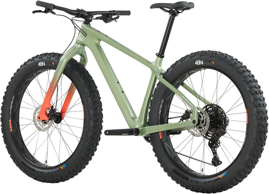 NEW Salsa Beargrease C Cues 11 Fat Bike - 27.5", Carbon, Sage Green - Around the Cycle