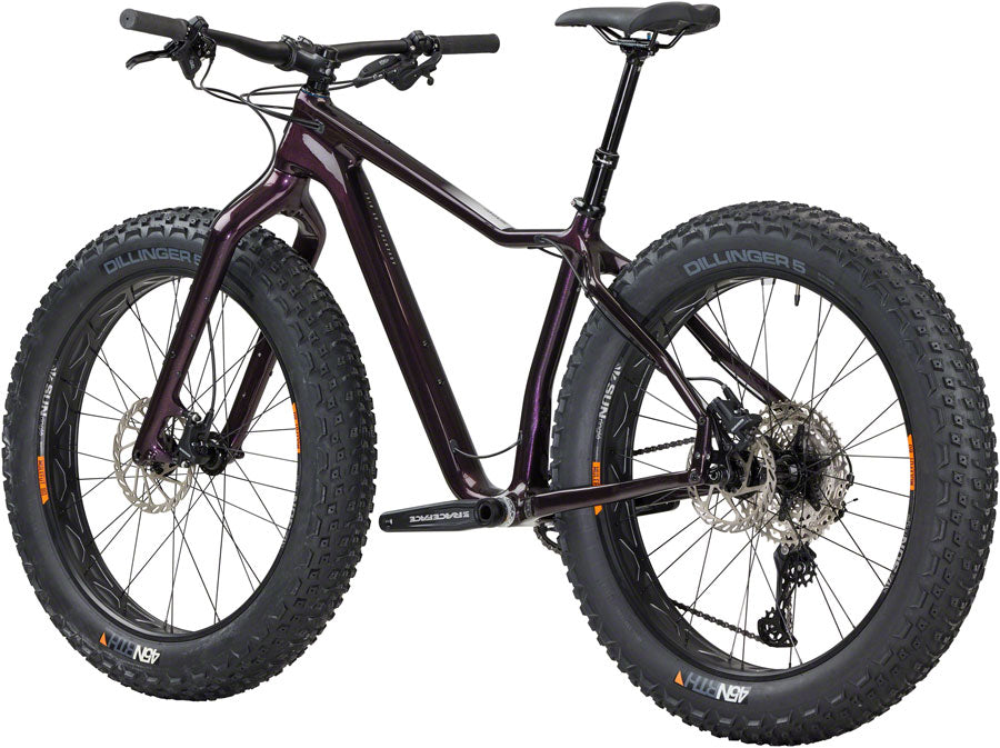 NEW Salsa Heyday! C Deore 12 Fat Bike - 26", Carbon, Black Cherry - Around the Cycle