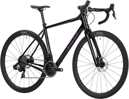 NEW Salsa Warbird C Force AXS Wide All-Road Gravel Bike - 700c, Carbon, Gloss Black - Around the Cycle