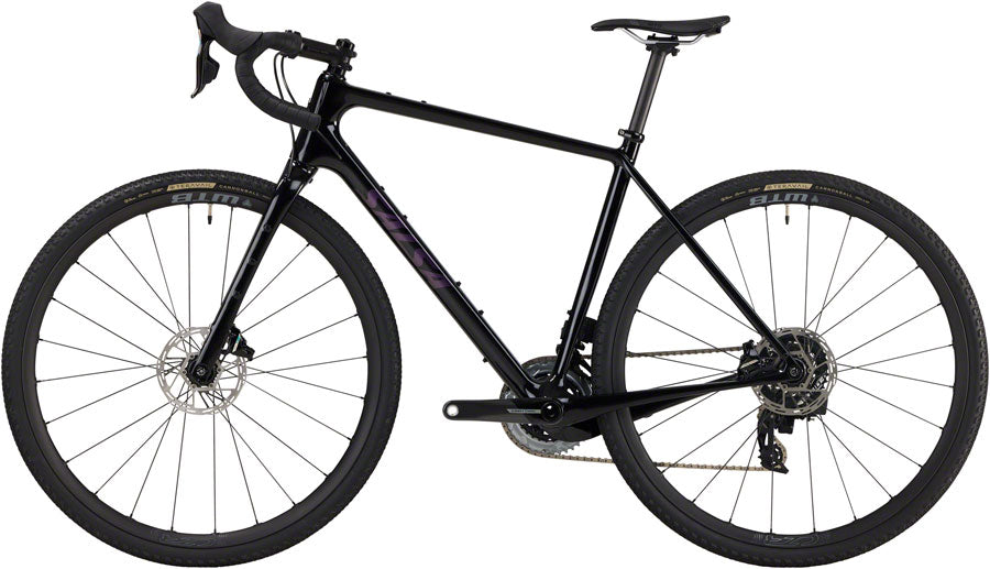 NEW Salsa Warbird C Force AXS Wide All-Road Gravel Bike - 700c, Carbon, Gloss Black - Around the Cycle