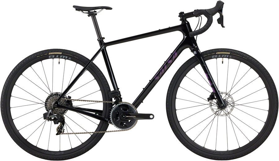NEW Salsa Warbird C Force AXS Wide All-Road Gravel Bike - 700c, Carbon, Gloss Black - Around the Cycle