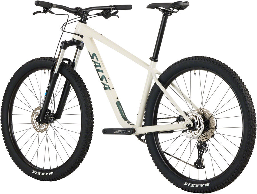 NEW Salsa Rangefinder Deore 10 Hardtail Mountain Bike - 29",  Aluminum, Ceramic White - Around the Cycle