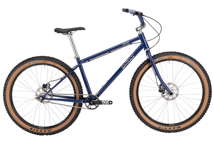 NEW Surly Lowside Rigid Single Speed Mountain Bike - 27.5", Steel, Blue Monday