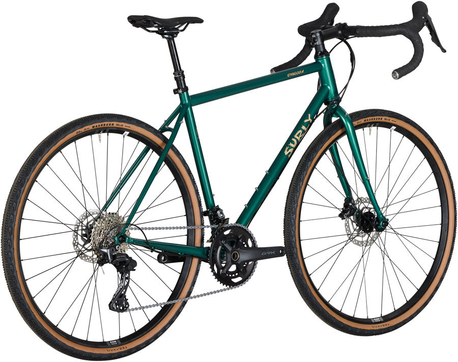 NEW Surly Straggler Steel Gravel Bike - GRX 610 2x12, Subtropic Algae - Around the Cycle