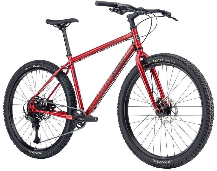 NEW Surly Bridge Club Gravel Adventure Touring Bike - 27.5", Steel, Lingering Cranberry