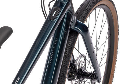 NEW Salsa Confluence Drop Bar Cues 10 Gravel eBike - 700c, Aluminum, Midnight Blue