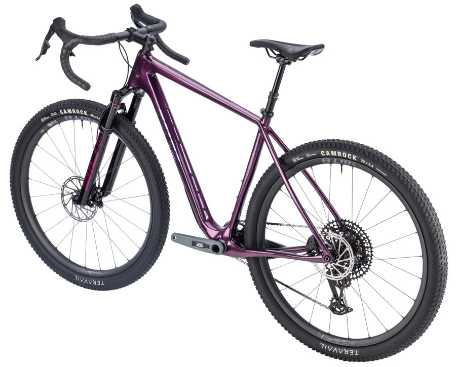 NEW Salsa Cutthroat C Rival GX AXS Transmission SUS Adventure / Bikepacking Bike - 29", Carbon, Deep Orchid