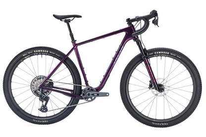 NEW Salsa Cutthroat C Rival GX AXS Transmission SUS Adventure / Bikepacking Bike - 29", Carbon, Deep Orchid