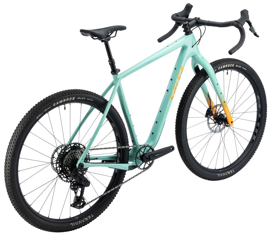 NEW Salsa Cutthroat C Apex S1000 AXS Transmission Adventure / Bikepacking Bike - 29", Carbon, Spearmint Green