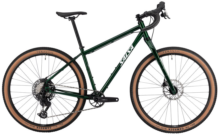 NEW Salsa Fargo Apex AXS Transmission Adventure / Bikepacking Bike - 29", Steel, Peat Moss
