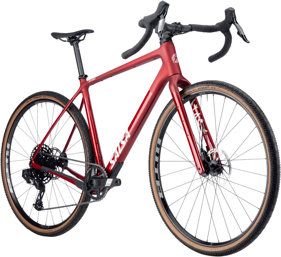 NEW Salsa Flyway C Apex Eagle AXS 12 Gravel / All-Road Bike - 700c, Carbon, Canyon Red