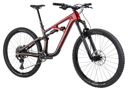 NEW Salsa Blackthorn 125 C Eagle 90 Transmission Trail Mountain Bike - 29", Carbon, Dark Umber/Canyon Red