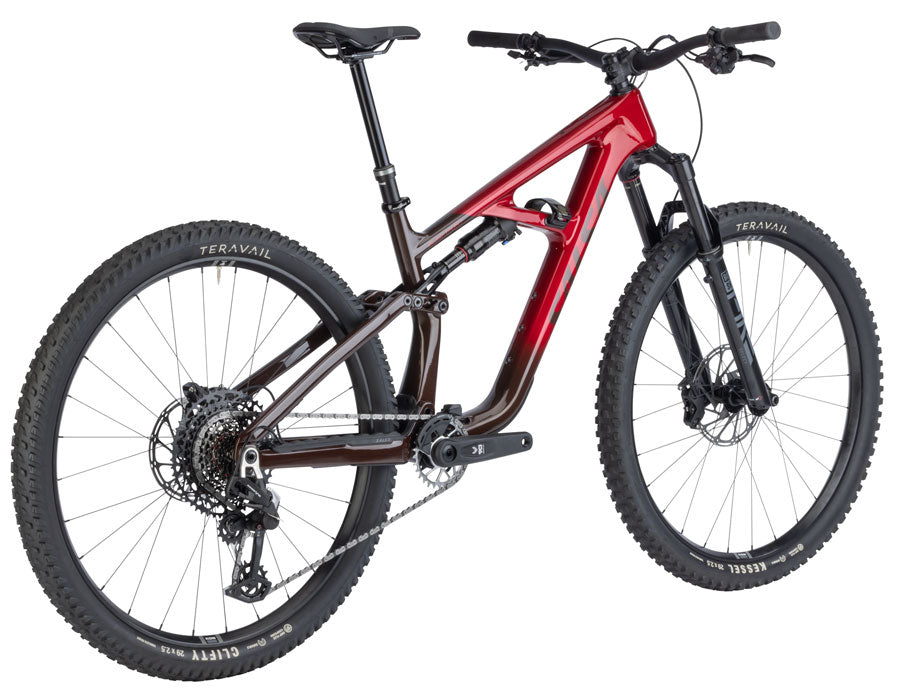 NEW Salsa Blackthorn 125 C Eagle 90 Transmission Trail Mountain Bike - 29", Carbon, Dark Umber/Canyon Red