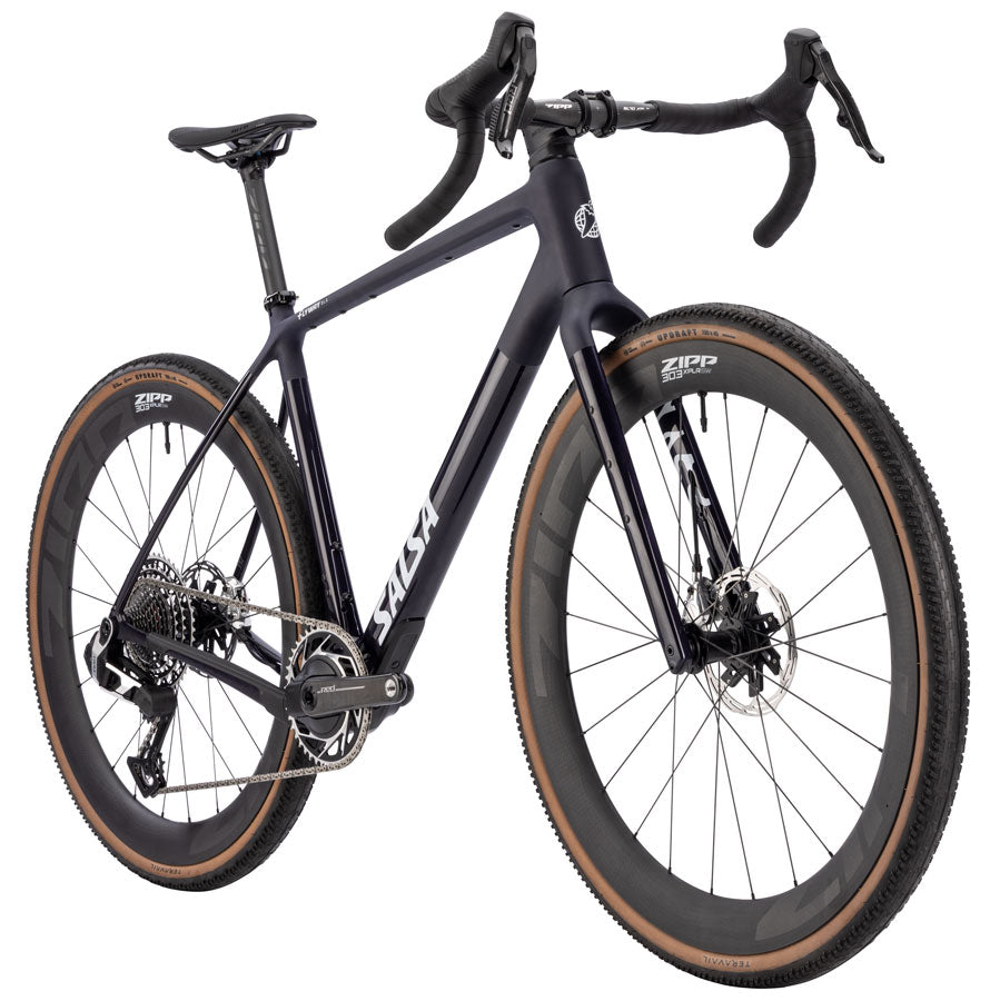 NEW Salsa Flyway C DLX RED XPLR AXS 13 Gravel / All-Road Bike - 700c, Carbon, Midnight, X-Small